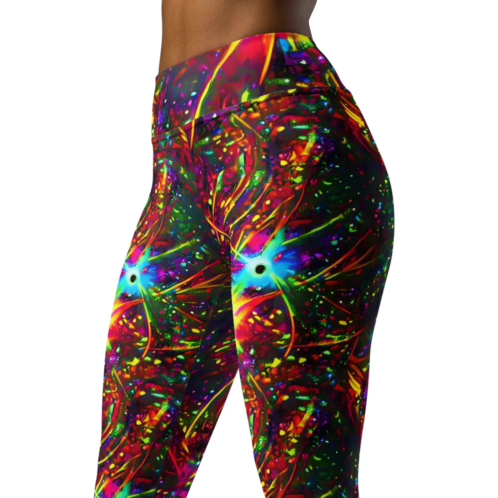 Albert Tucker on Yoga Leggings — Left Front