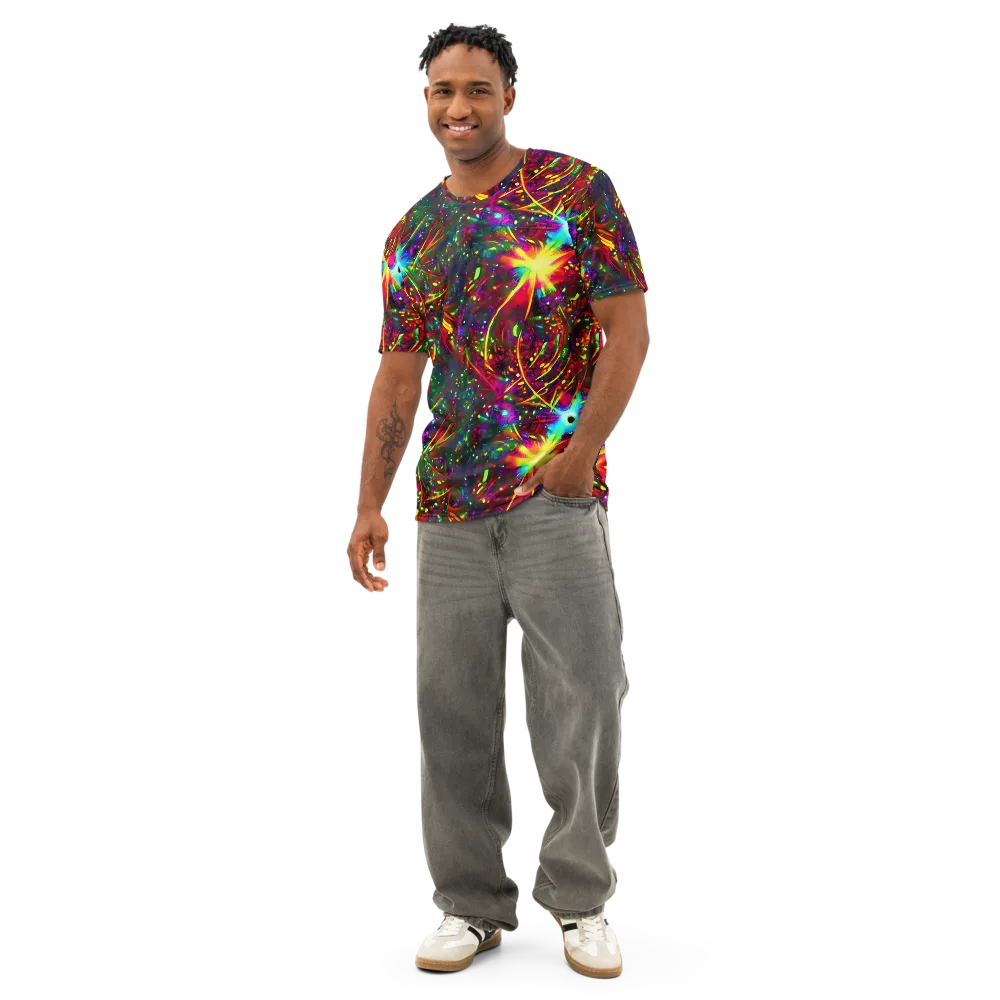 Albert Tucker on Men's Cotton Crew Neck T-Shirt — Front