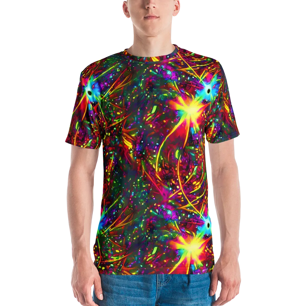 Albert Tucker on Men's Crew Neck T-Shirt — Front