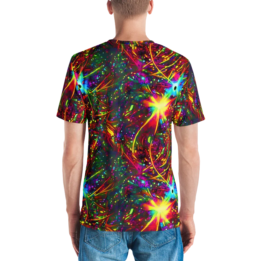 Albert Tucker on Men's Crew Neck T-Shirt — Back