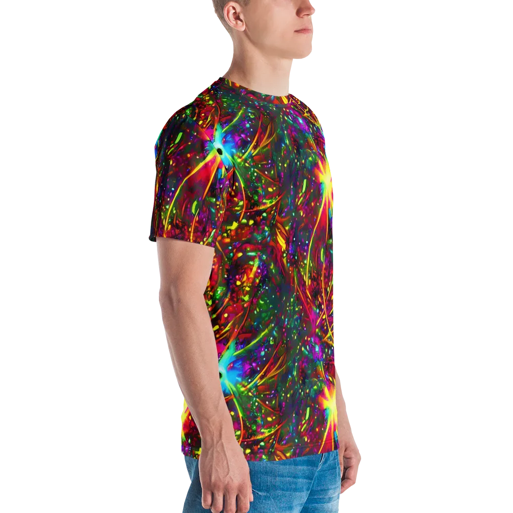 Albert Tucker on Men's Crew Neck T-Shirt — Right