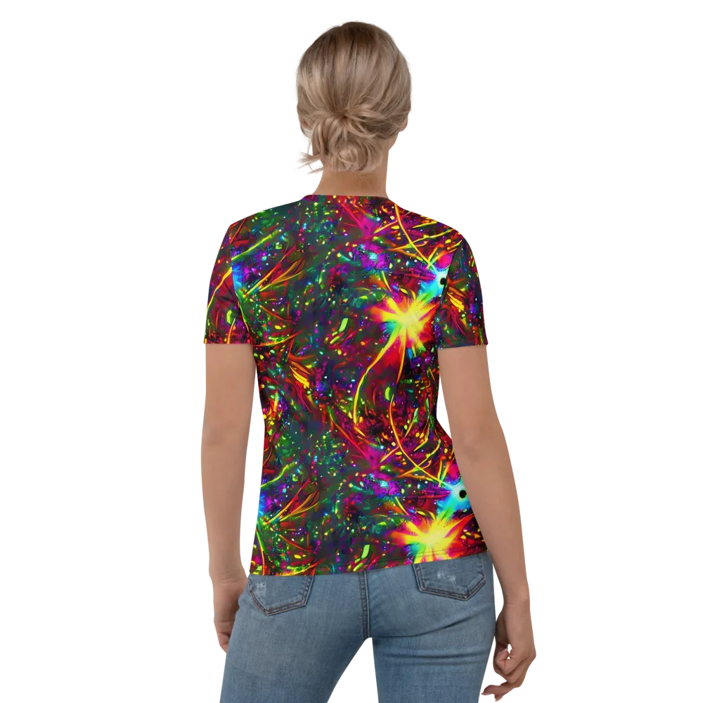 Albert Tucker on Women's Crew Neck T-Shirt — Back