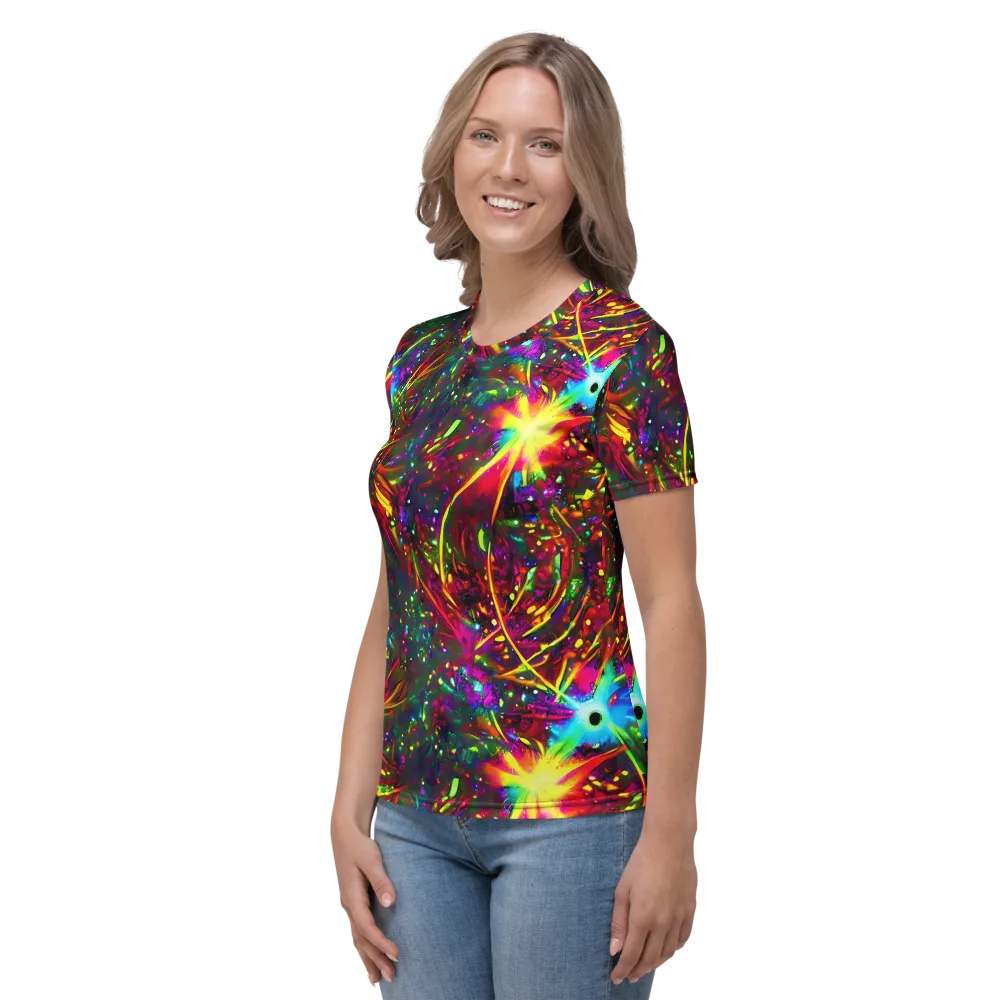 Albert Tucker on Women's Crew Neck T-Shirt — Left