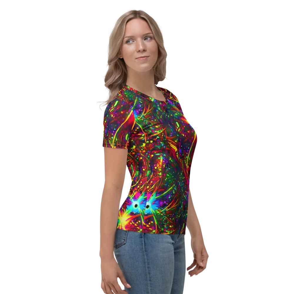Albert Tucker on Women's Crew Neck T-Shirt — Right