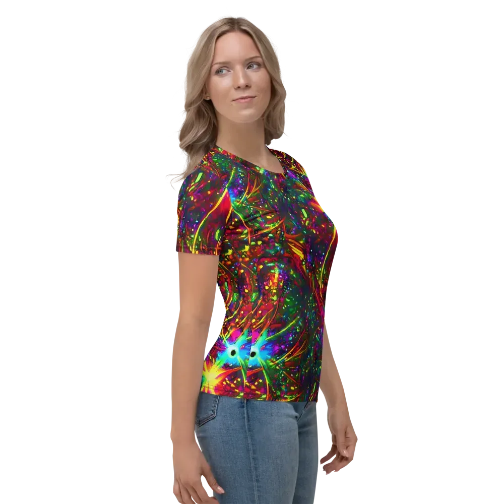 Albert Tucker on Women's Crew Neck T-Shirt — Right