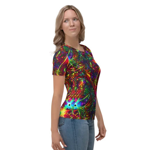 Albert Tucker on a Women's Crew Neck T-Shirt