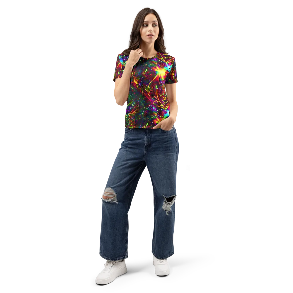 Albert Tucker on Women's Crew Neck T-Shirt — Front