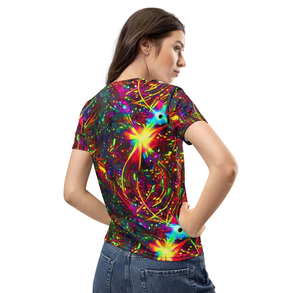 Albert Tucker on Women's Crew Neck T-Shirt — Back