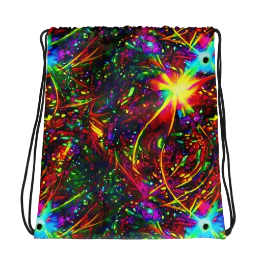 Albert Tucker on a Drawstring Bag