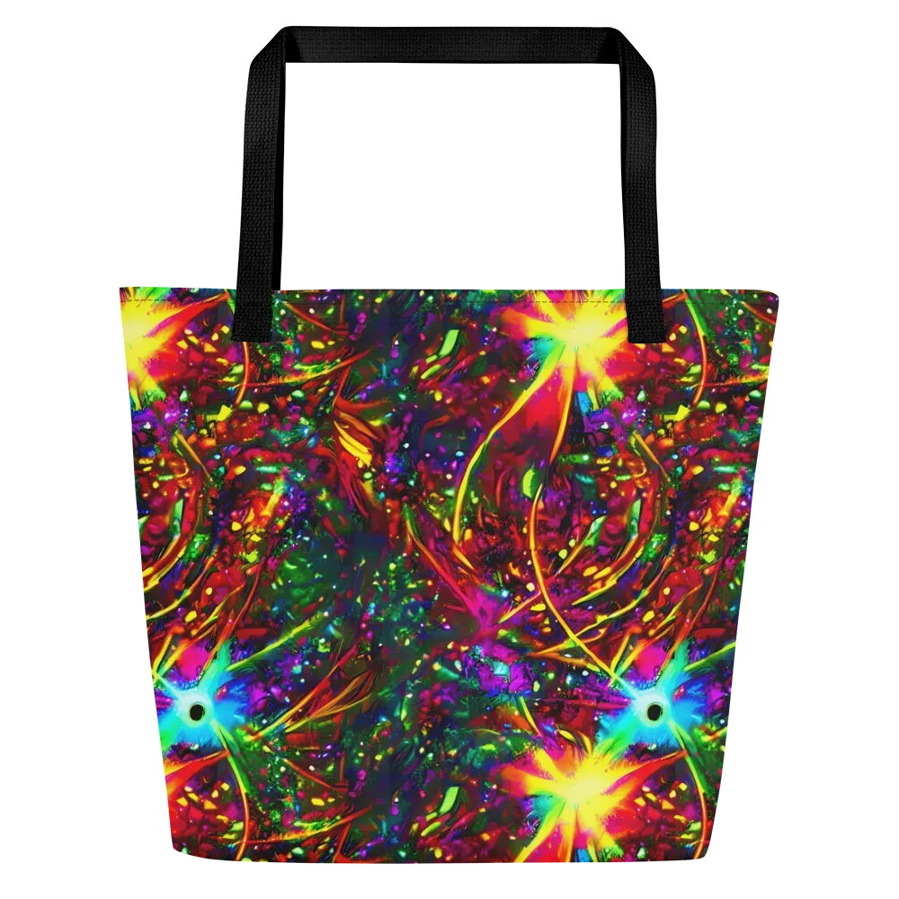 Albert Tucker on Large Tote Bag W/ Pocket — Front