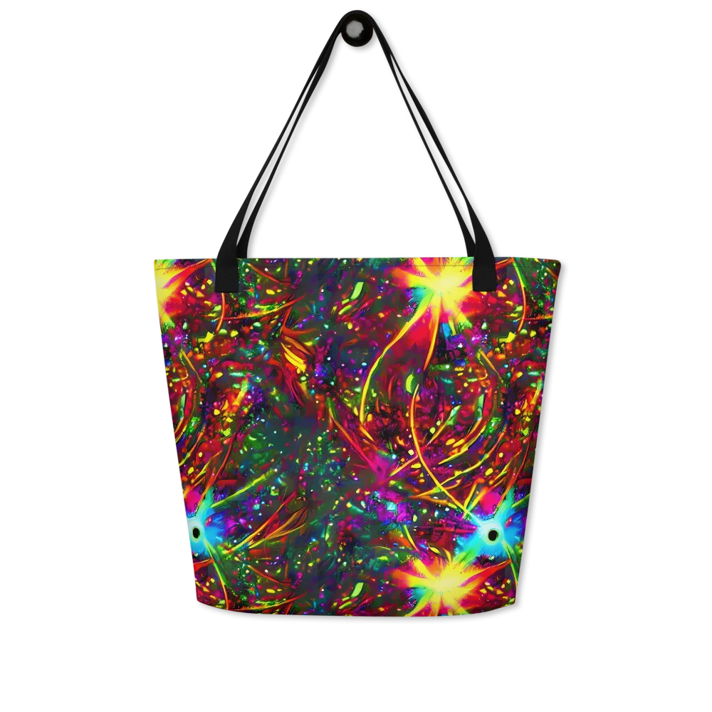 Albert Tucker on Large Tote Bag W/ Pocket — Front