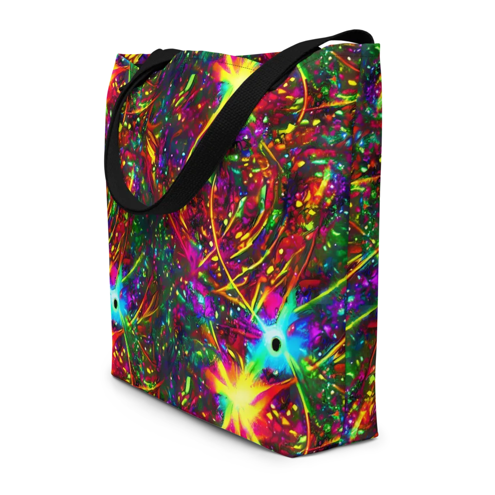Albert Tucker on Large Tote Bag W/ Pocket — Front