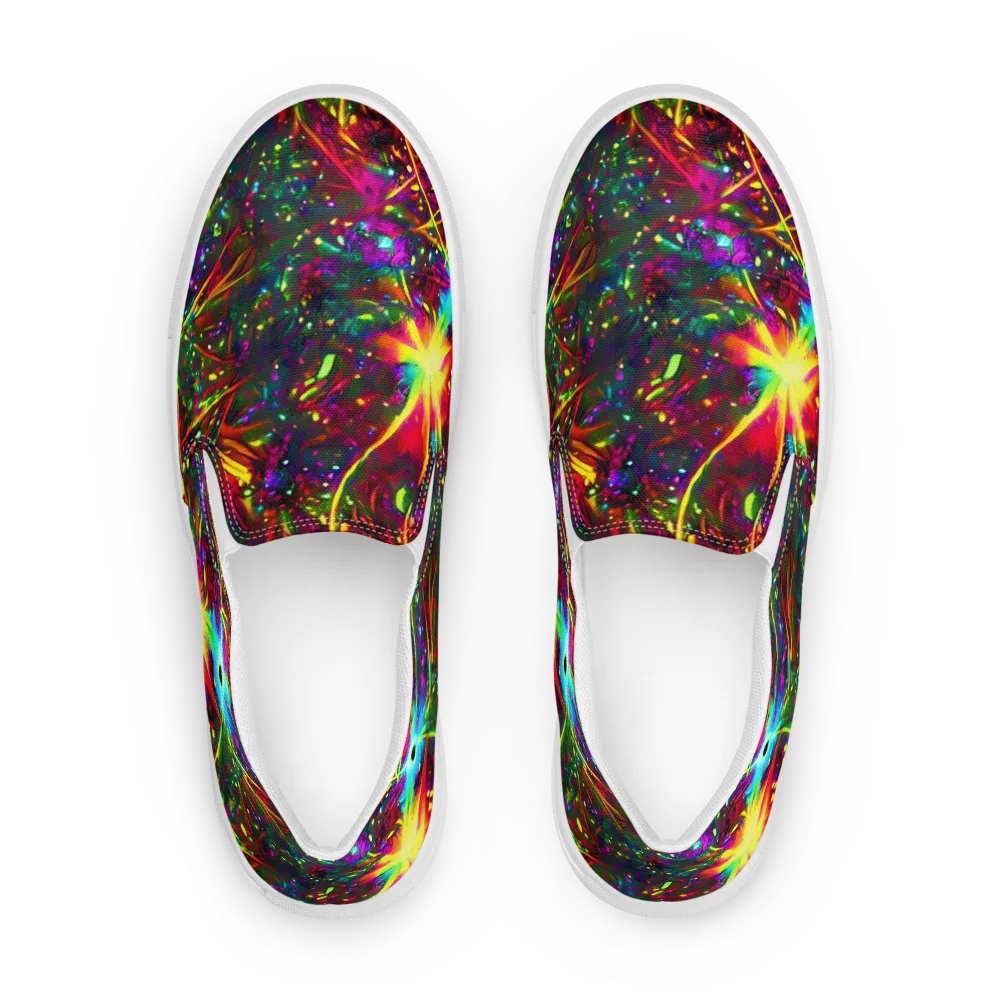 Albert Tucker on Women's Slip-On Canvas Shoes — Front