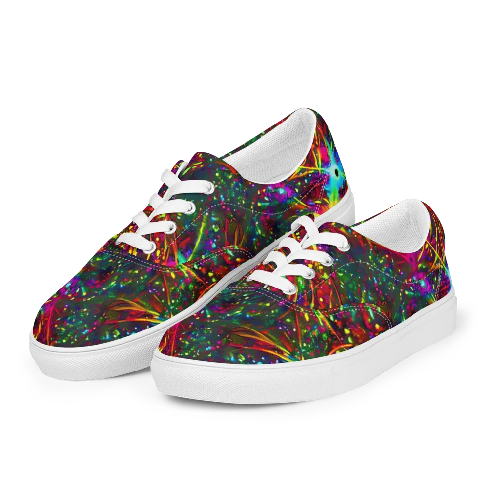 Albert Tucker on Men's Lace-Up Canvas Shoes — Left Front