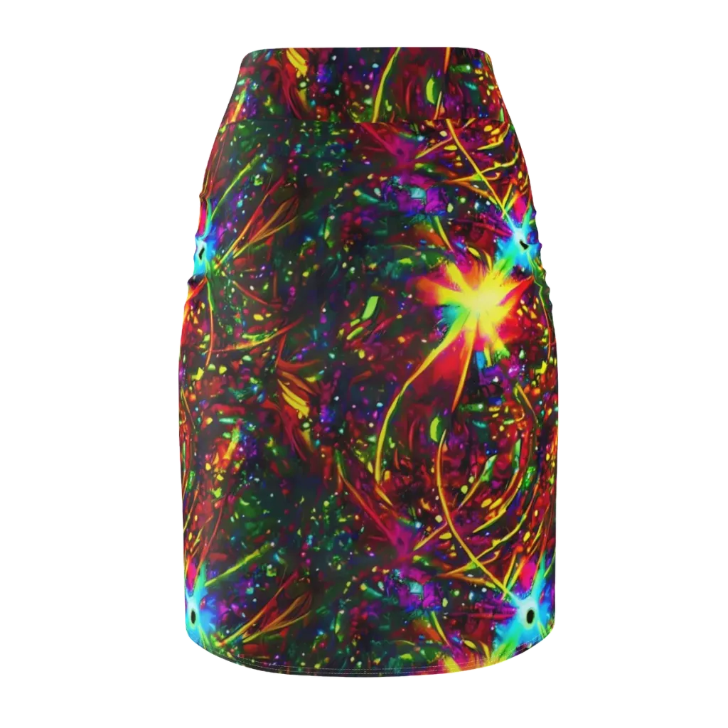 Albert Tucker on Pencil Skirt — Back