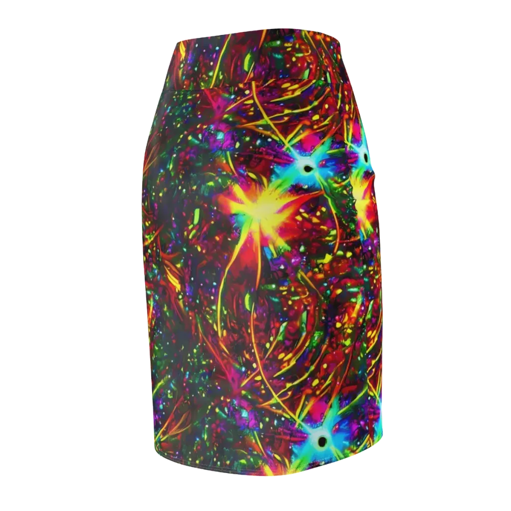 Albert Tucker on Pencil Skirt — Back Side