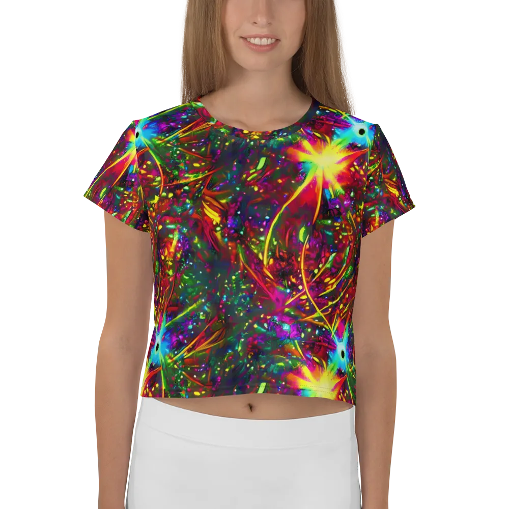 Albert Tucker on Crop Tee — Front