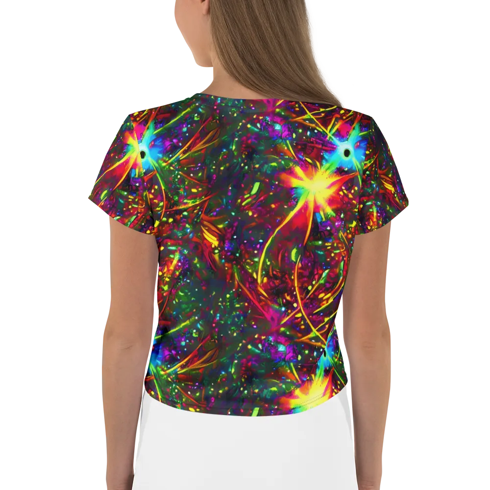 Albert Tucker on Crop Tee — Back