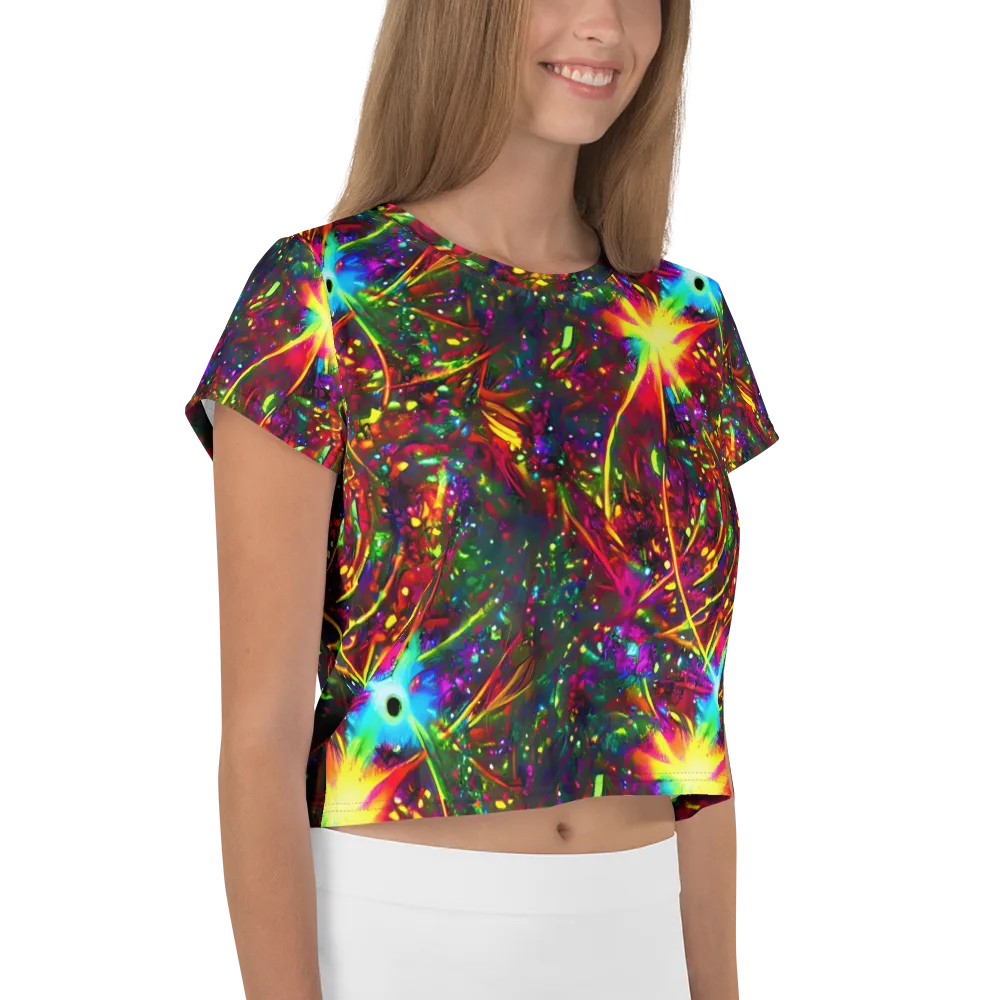 Albert Tucker on Crop Tee — Right