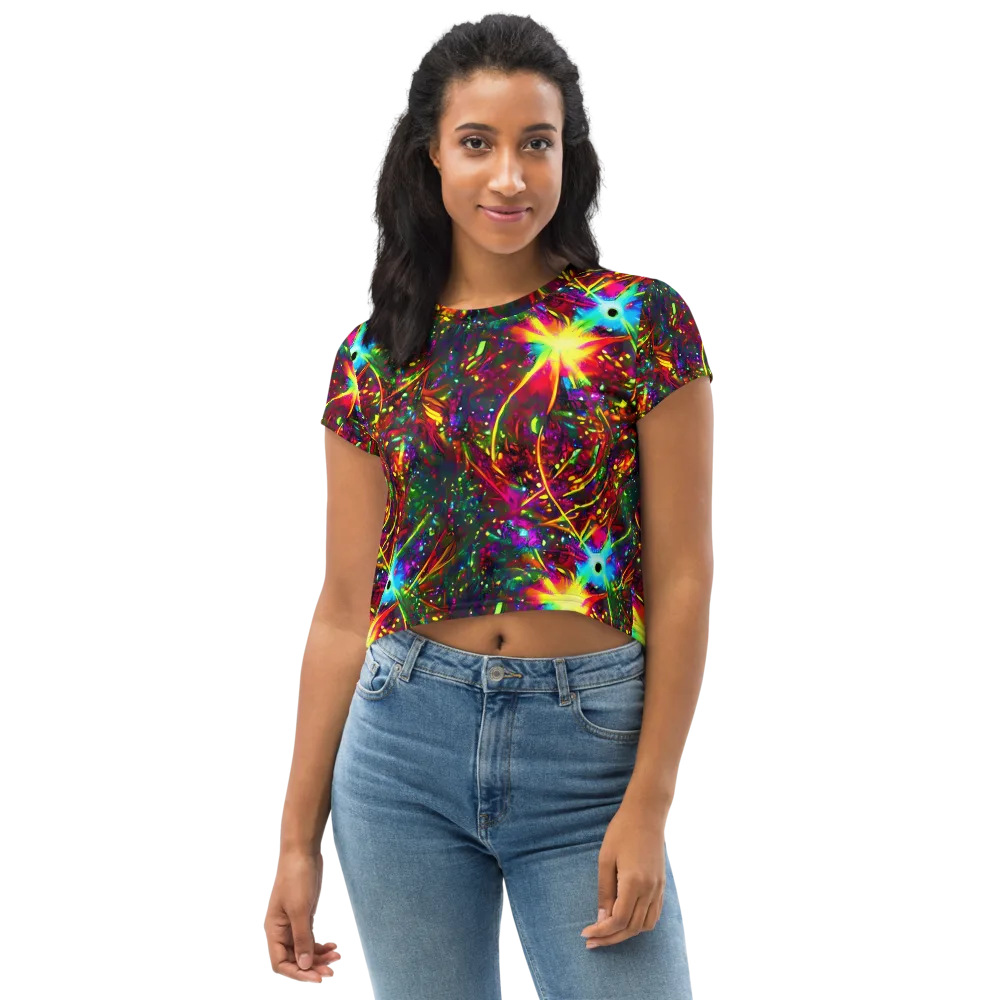 Albert Tucker on Crop Tee — Front