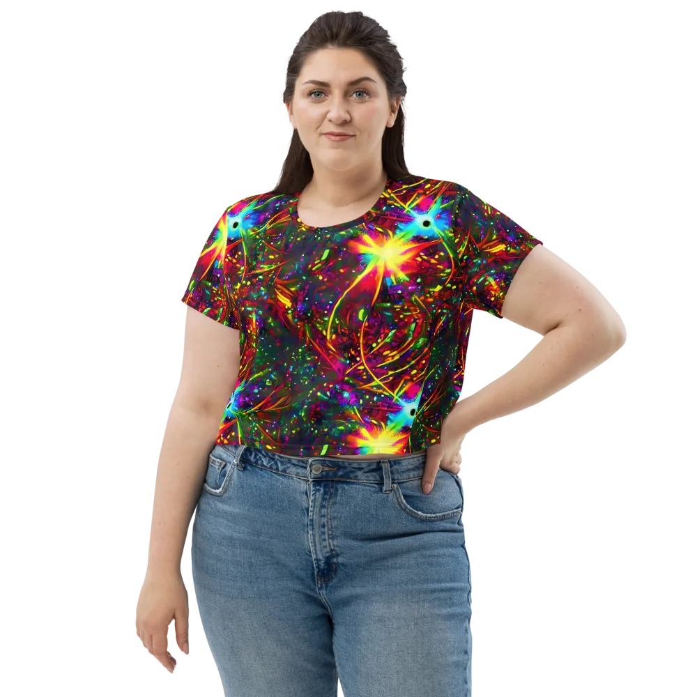 Albert Tucker on Crop Tee — Front