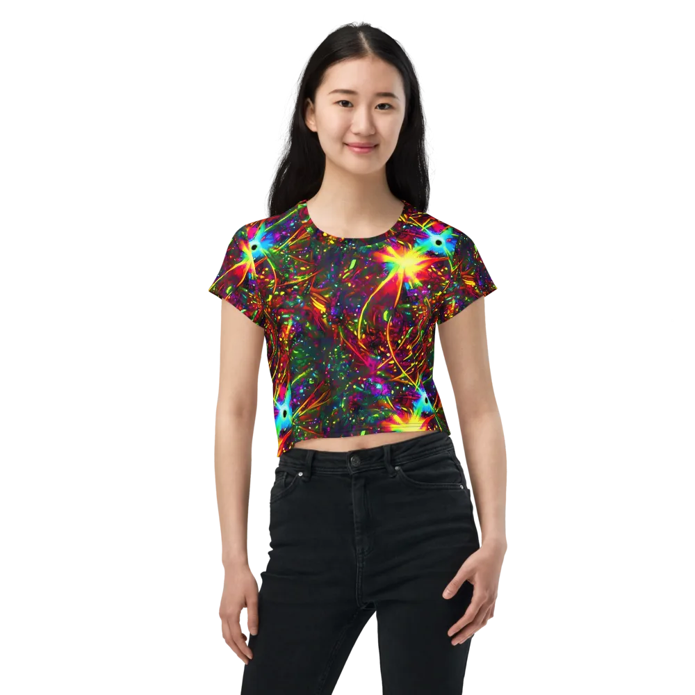 Albert Tucker on Crop Tee — Front