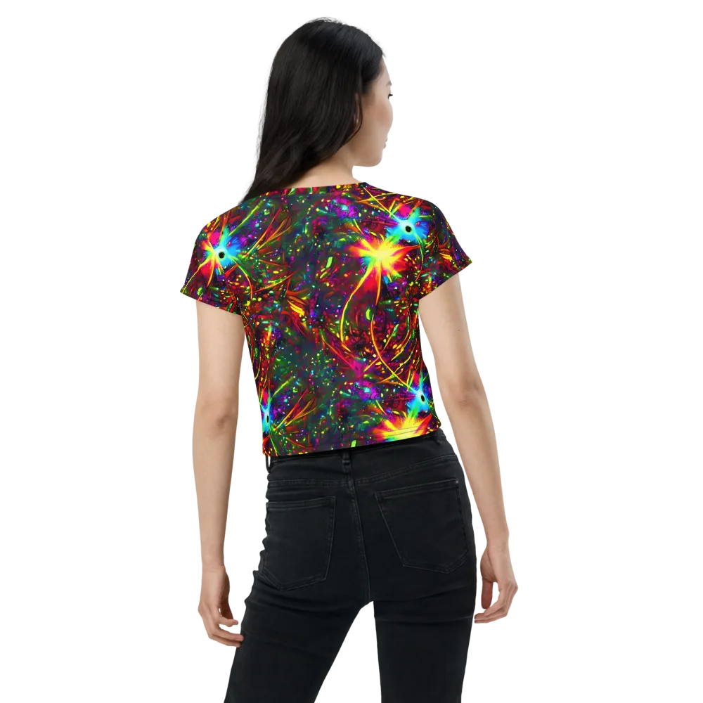 Albert Tucker on Crop Tee — Back