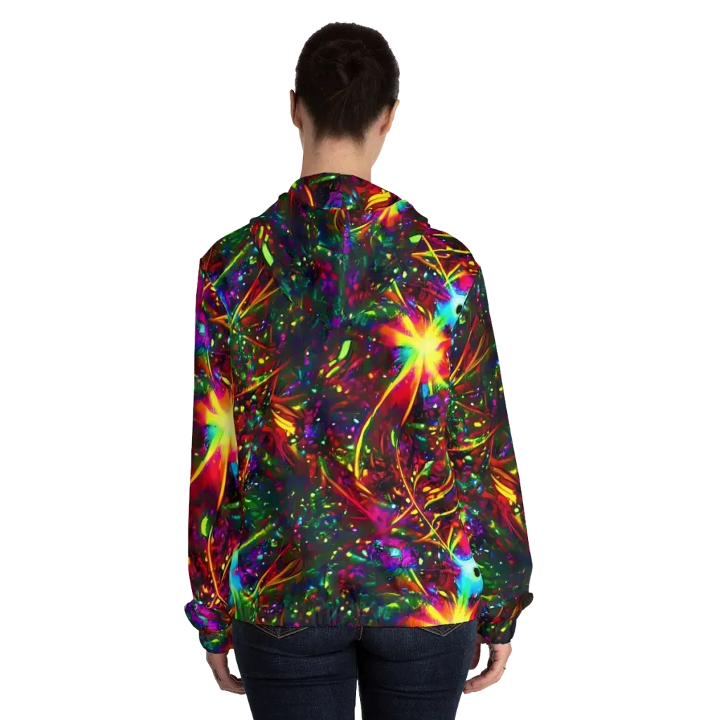 Albert Tucker on Women's Full-Zip Hoodie — Back On Person