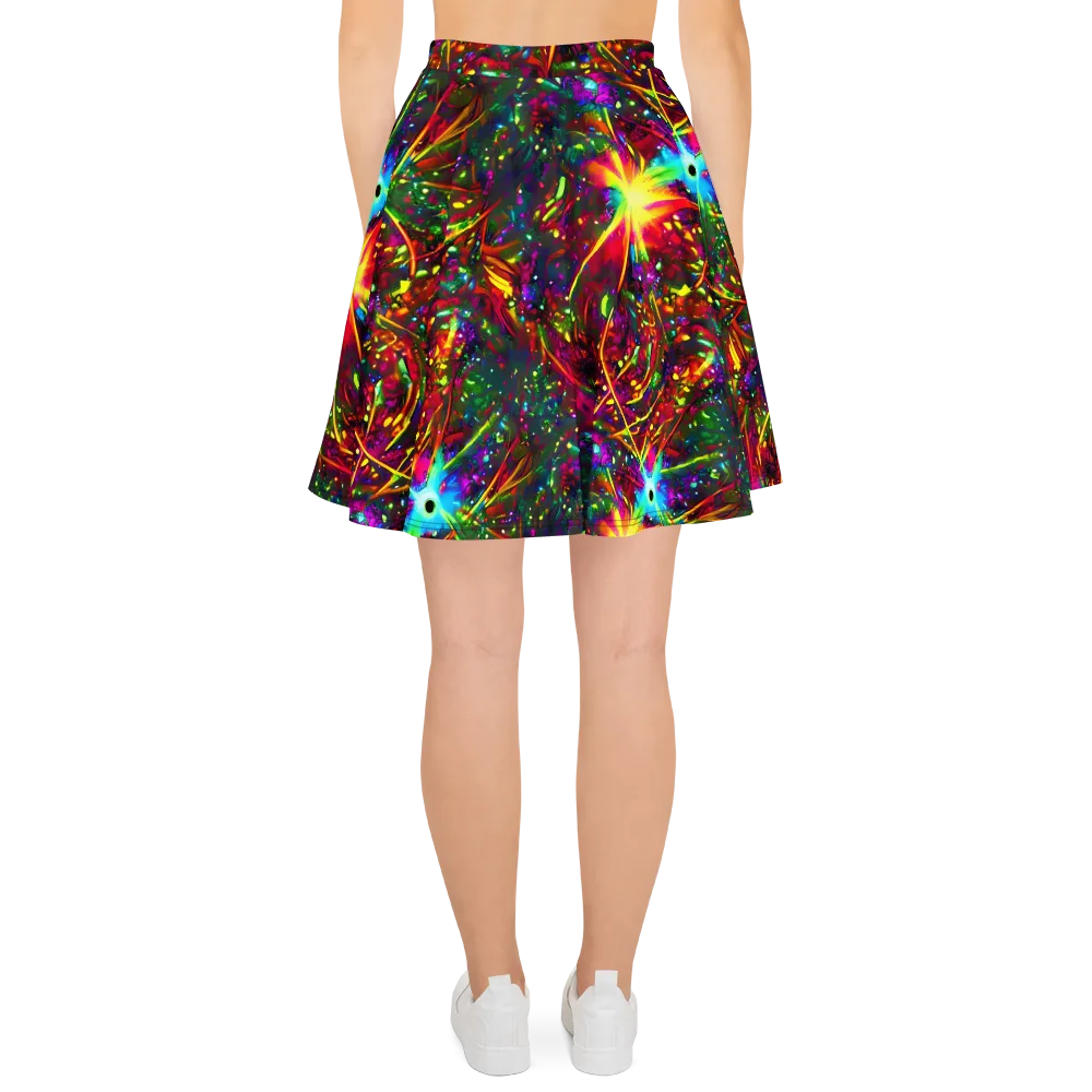 Albert Tucker on Skater Skirt — Back