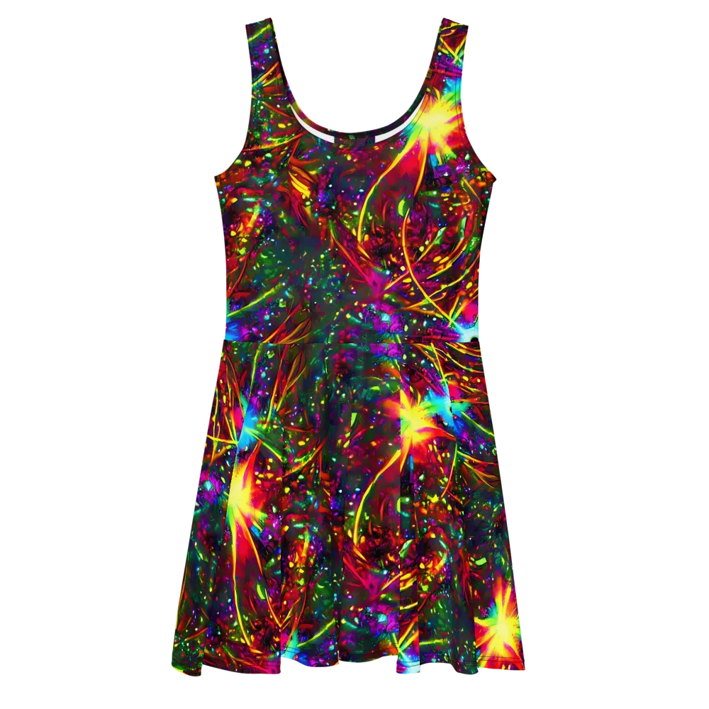 Albert Tucker on Skater Dress — Front