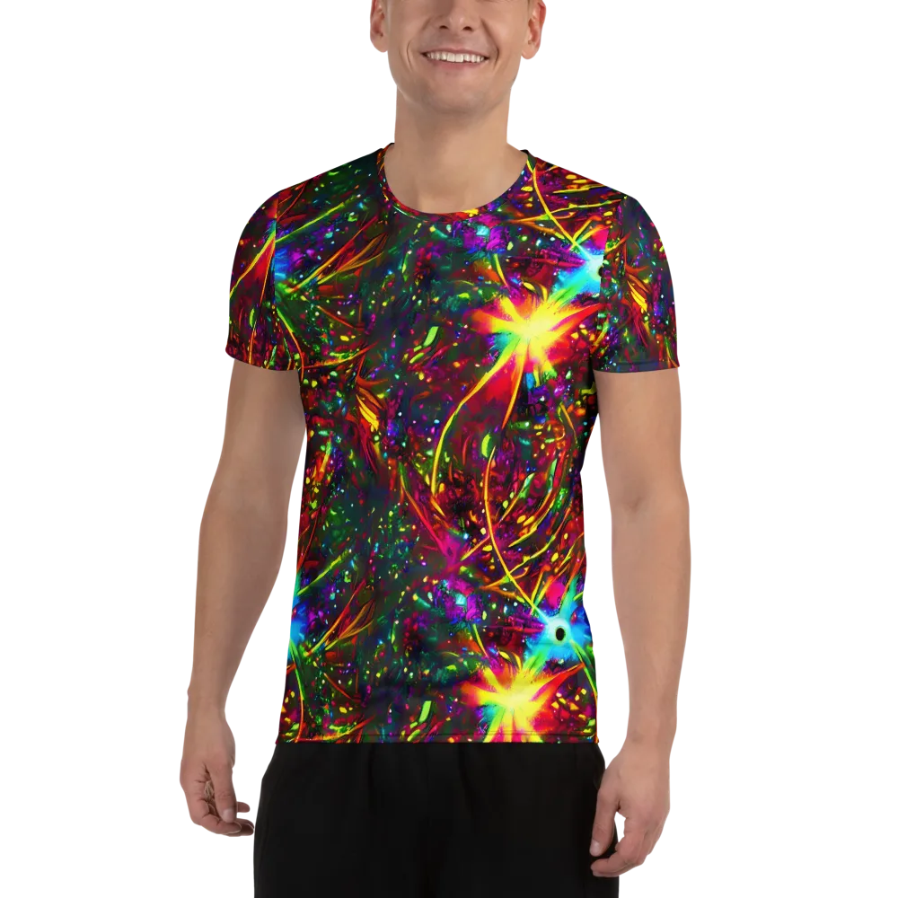Albert Tucker on Men's Athletic T-Shirt — Front