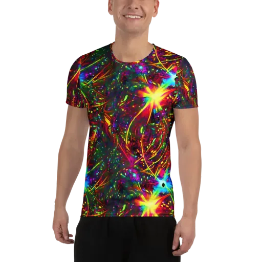 Albert Tucker on a Men's Athletic T-Shirt