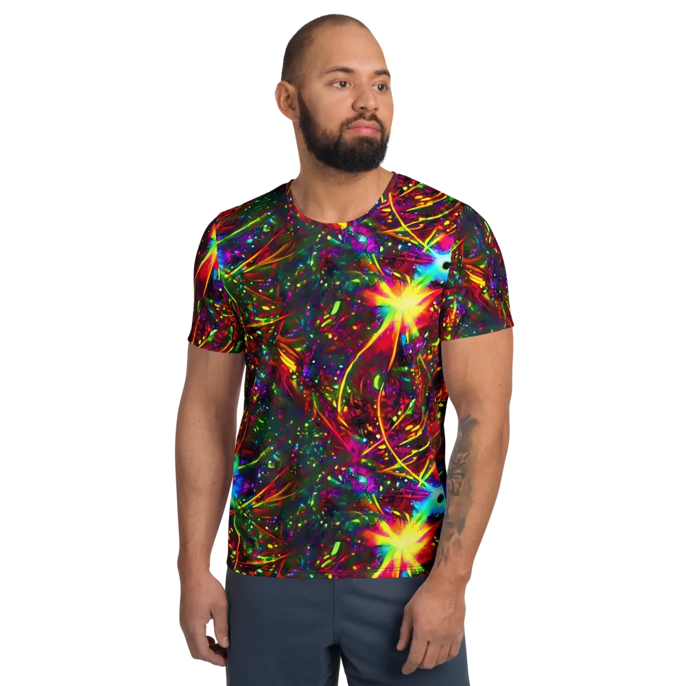Albert Tucker on Men's Athletic T-Shirt — Front