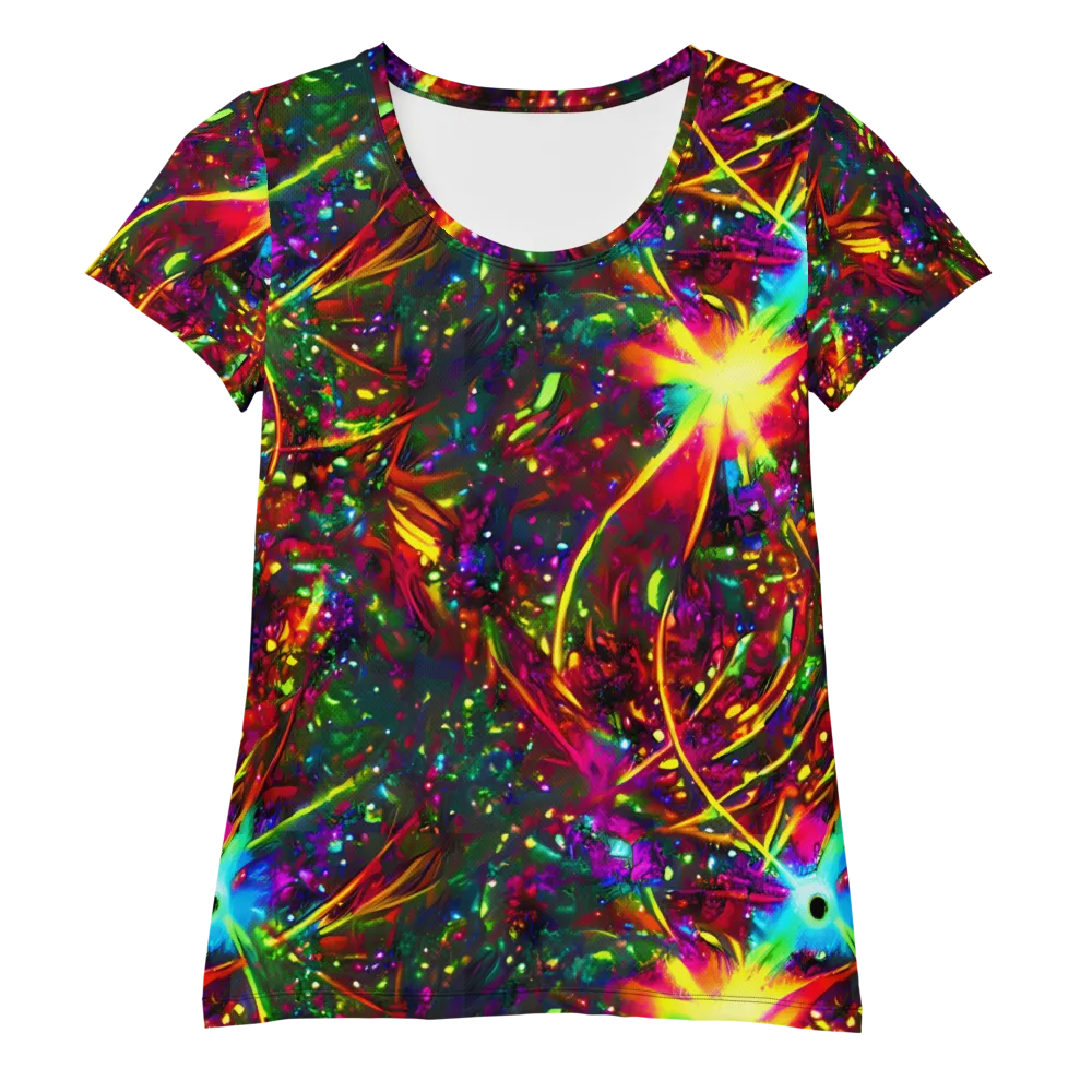 Albert Tucker on Women's Athletic T-Shirt — Front