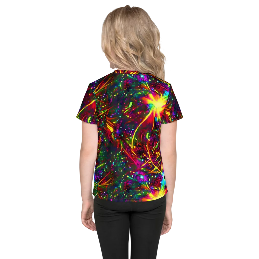Albert Tucker on Kids Crew Neck T-Shirt — Back