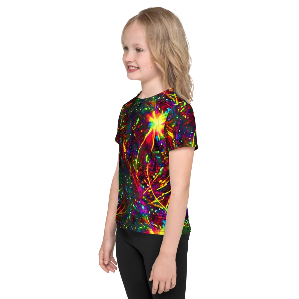 Albert Tucker on Kids Crew Neck T-Shirt — Left