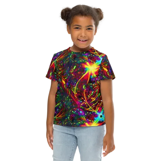 Albert Tucker on a Kids Crew Neck T-Shirt