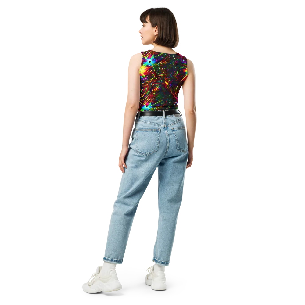 Albert Tucker on Crop Top — Back