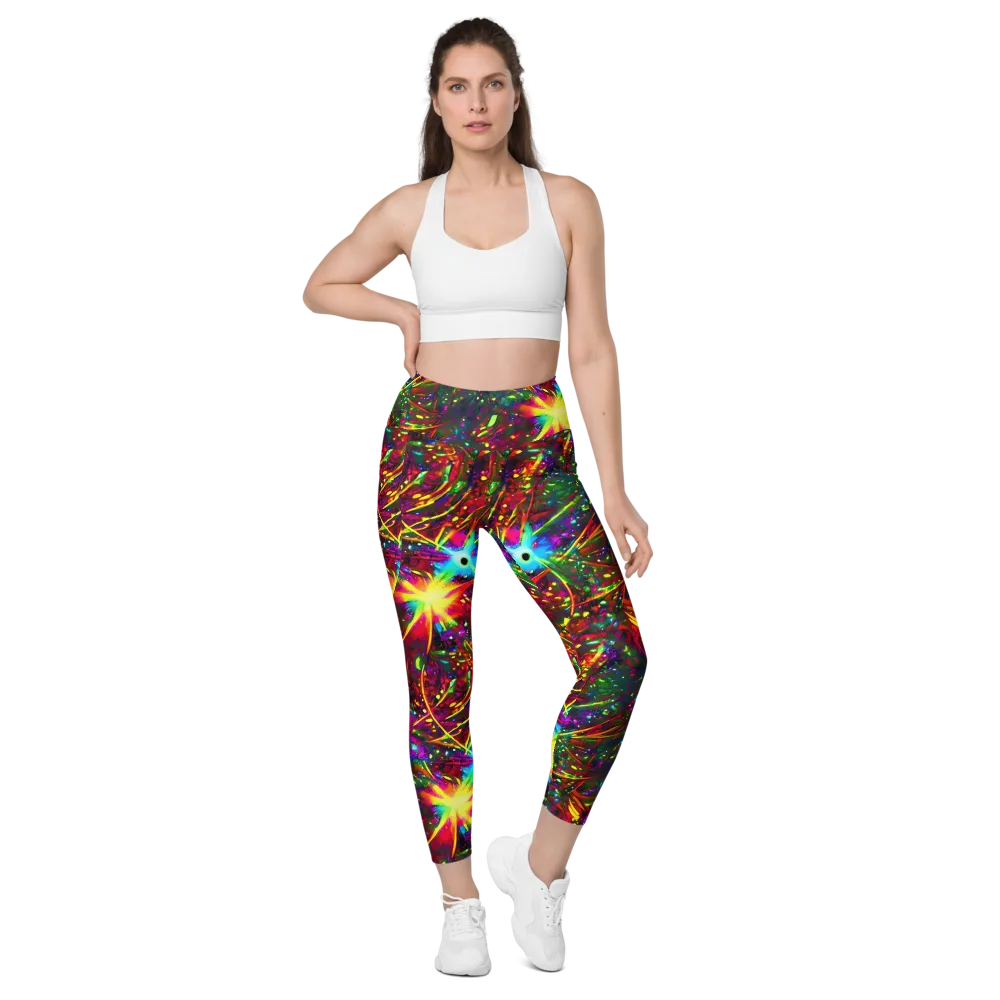 Albert Tucker on Leggings with Pockets — Front