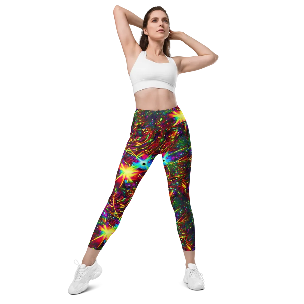 Albert Tucker on Leggings with Pockets — Front