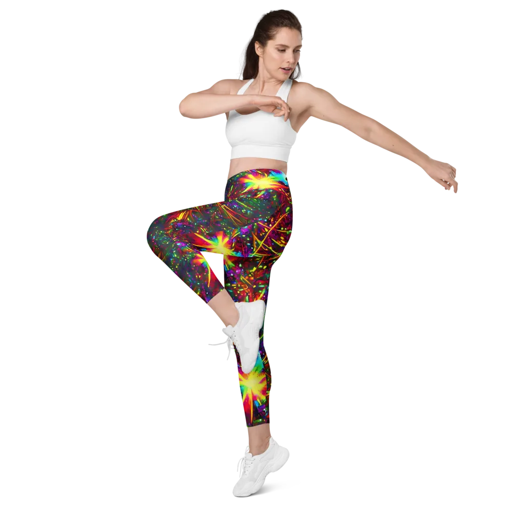 Albert Tucker on Leggings with Pockets — Left Front