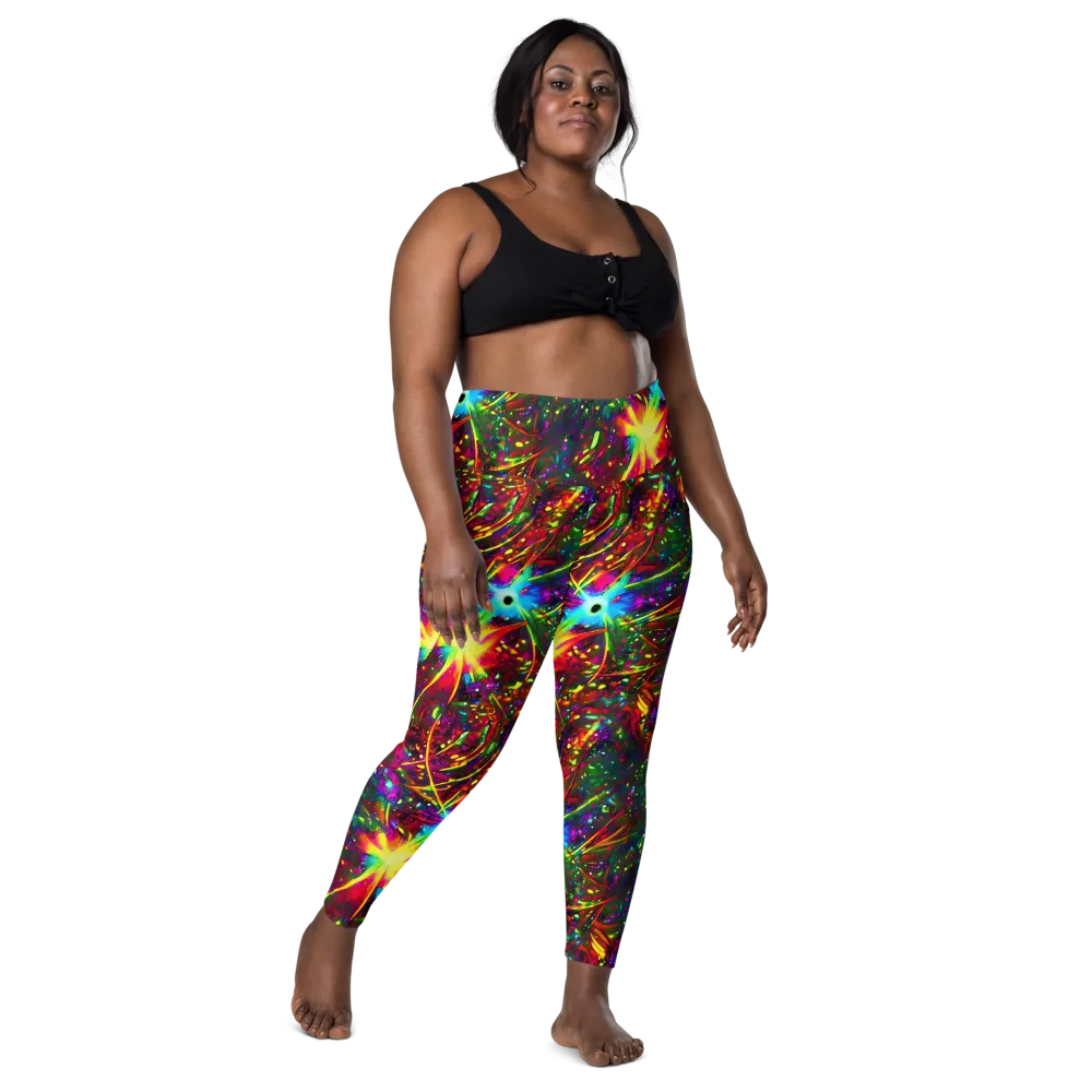 Albert Tucker on Leggings with Pockets — Front