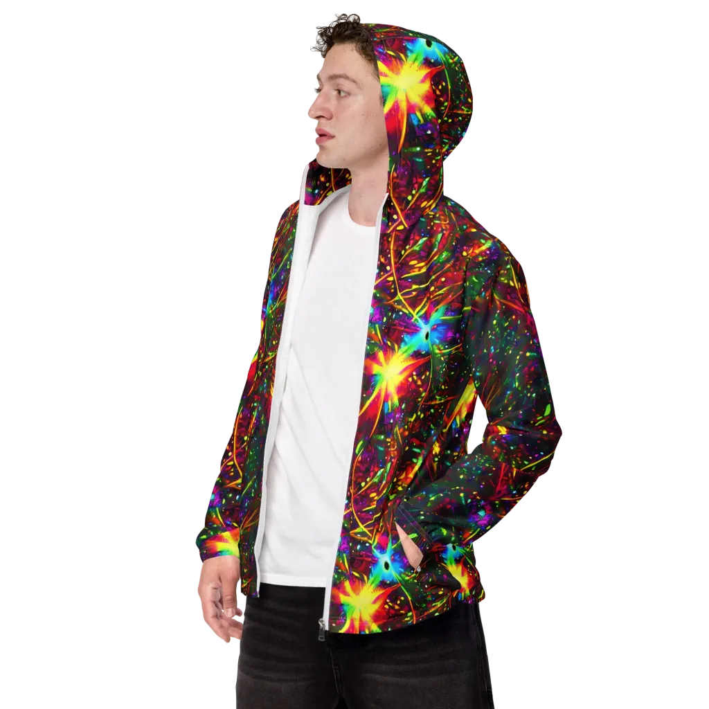 Albert Tucker on Men's Windbreaker — Left Front