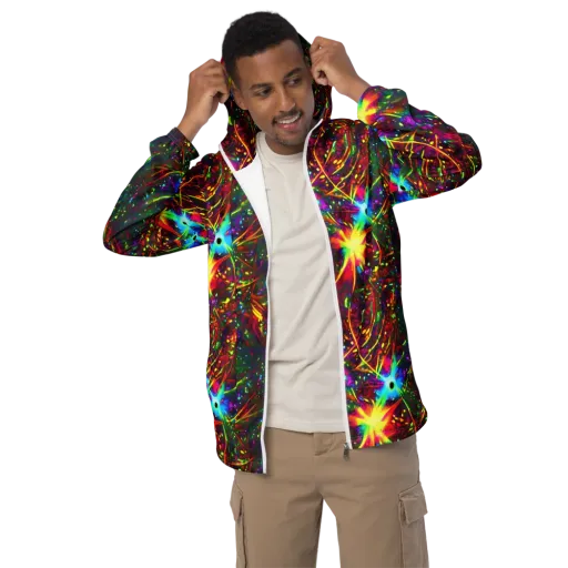 Albert Tucker on a Men's Windbreaker