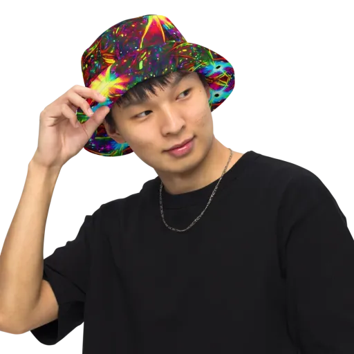 Albert Tucker on a Reversible Bucket Hat