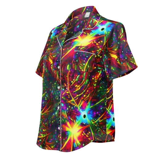 Albert Tucker on a Women's Short Sleeve Pajama Top