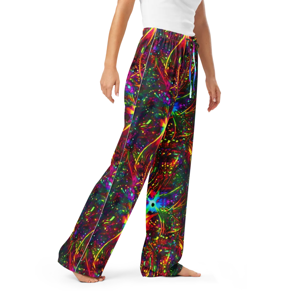 Albert Tucker on Women's Pajama Pants — Right Front