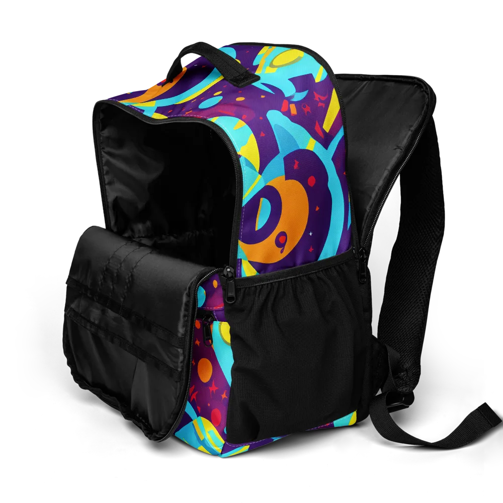 Gerace Geometry on Utility Backpack — Product details 2