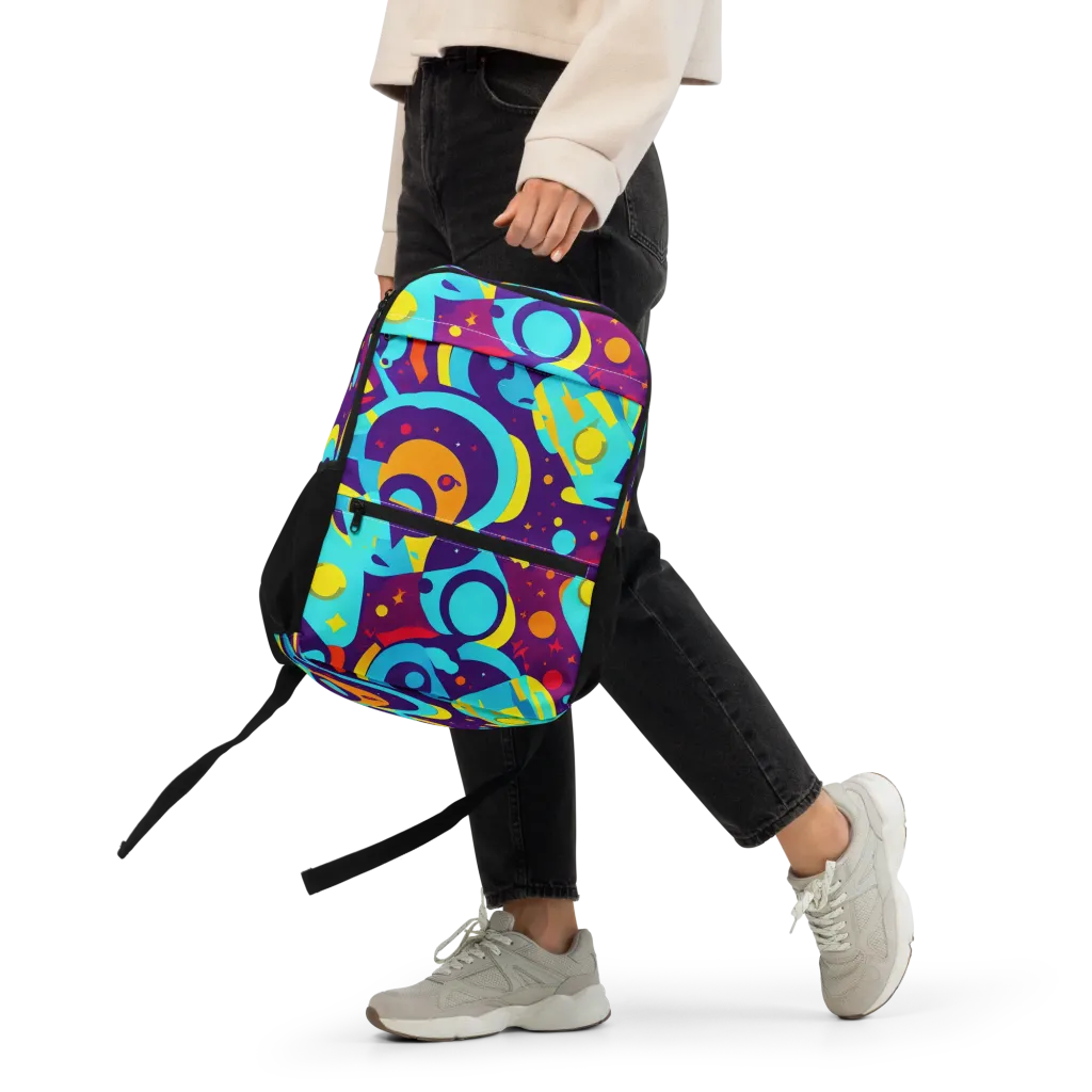 Gerace Geometry on Utility Backpack — Front
