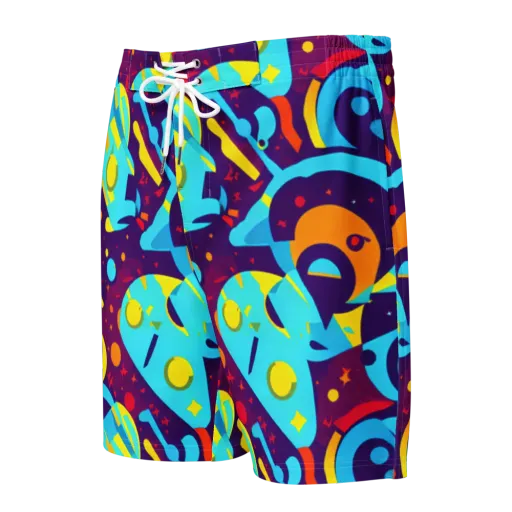 Gerace Geometry on a Men's Board Shorts